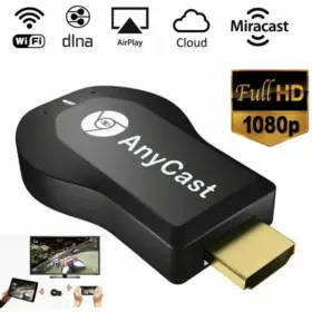 Anycast M2 Plus Tv Stick compatible con HDMI 1080 Permite ver tu movil tablet o laptop en tu TV via Wifi Dongle receptor Mirascreen HDTV para IOS Android Miracast Airplay